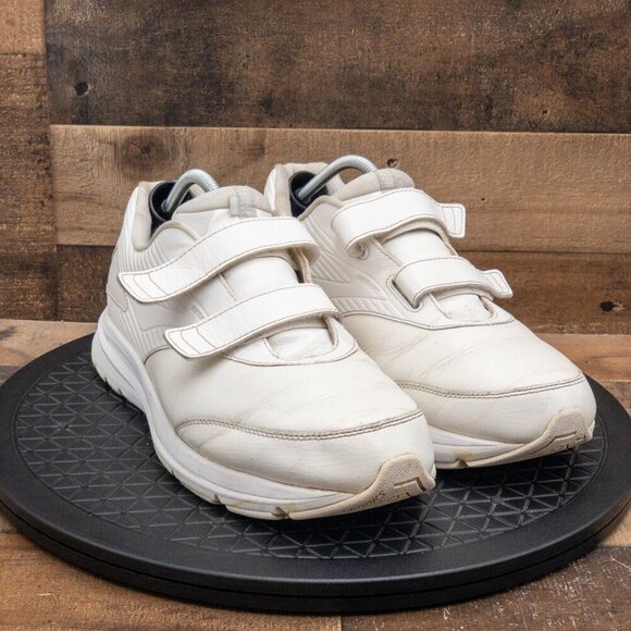 BROOKS ADDICTION WLK WALKER MENS ATHLETIC SHOES DOUBLE STRAP WHITE SIZE 13EE - Picture 3 of 9